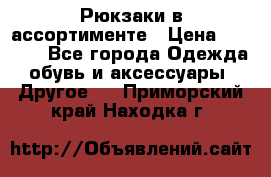 Рюкзаки в ассортименте › Цена ­ 3 500 - Все города Одежда, обувь и аксессуары » Другое   . Приморский край,Находка г.